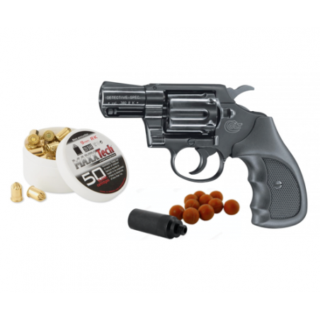 Umarex - Revolver d'alarme Colt détective sous licence officielle