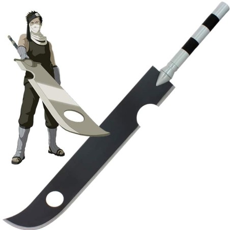 Epée de "Zabuza" réplique dans le manga "Naruto". Livraison gratuite