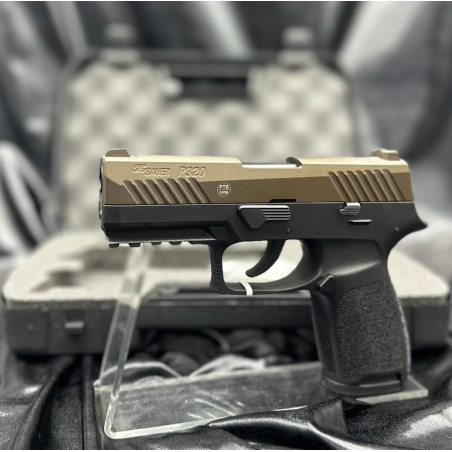 SIG SAUER P320 calibre 9MM PAK - UN pistolet à blanc de qualité irréprochable.