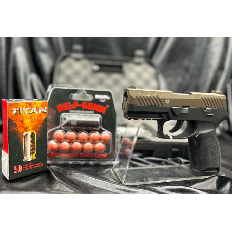 SIG SAUER P320 calibre 9MM PAK - UN pistolet à blanc de qualité irréprochable.