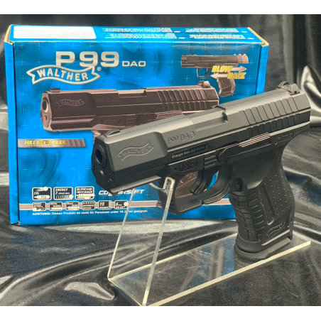 Pistolet Walther P99 Noir DAO - Airsoft - Blowback