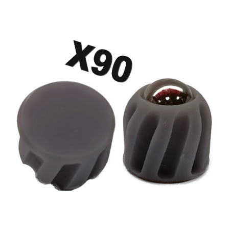 Slug acier - "Destroyer" X10 - HDR 50 - Promo pas cher sur Bazooka-shop.fr