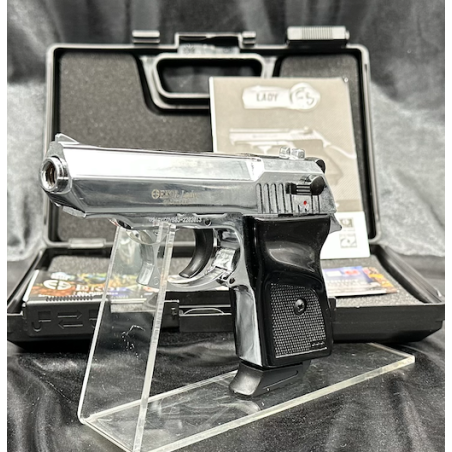 Le Ekol Lady est un pistolet d’alarme conçu pour la défense rapprochée.