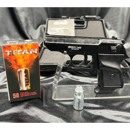 L’Ekol Lady est un pistolet d’alarme conçu pour la défense rapprochée.