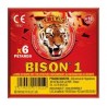 Paquet de 6 Pétard à mèche Bison 1 - Artifice