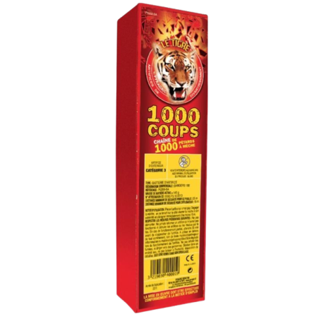 Un incontournable ! La mitraillette de pétard "Le Tigre" 1 000 coups