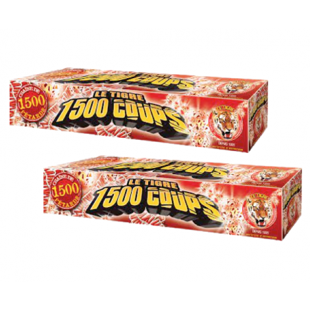 Un incontournable ! La mitraillette de pétard "Le Tigre" 1 500 coups