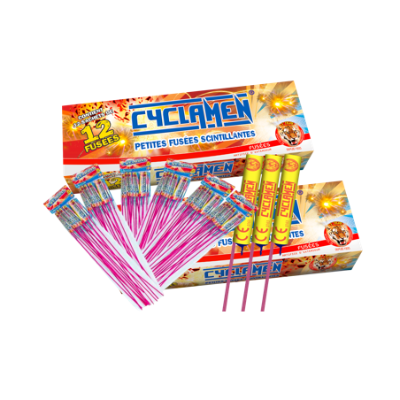 Artifice - Fusée "Cyclamen" en stock pas cher sur Bazooka-Shop.fr