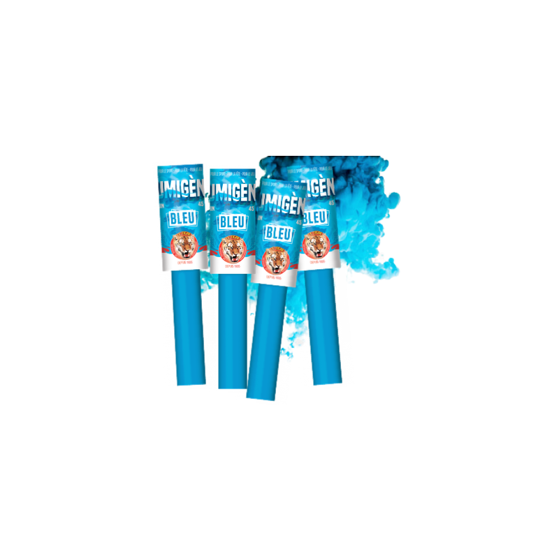 Fumigène à main - Bleu intense 45" - Le Tigre Fumigène à main - Bleu intense 45" - Le Tigre