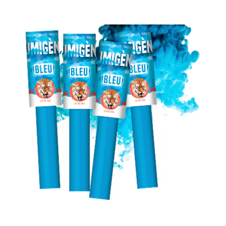 Fumigène à main - Bleu intense 45" - Le Tigre