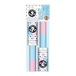 "Spécial Baby Shower" Fumigène à main Bleu intense 45" - Le Tigre