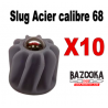 Slug acier - "Destroyer" X10 - HDR68 /HDS68- Promo pas cher sur Bazooka-shop.fr
