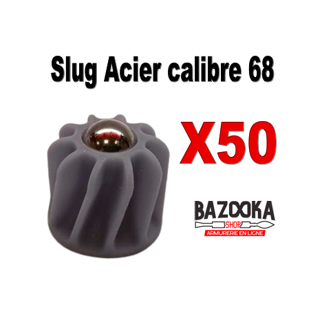 Slug acier - "Destroyer" X20 - HDR68 - Promo pas cher sur Bazooka-shop.fr