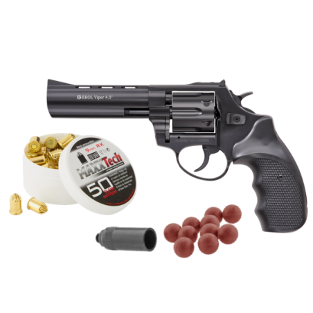 Revolver Viper 4,5" - Un revolver robuste fiable et pas cher - Ekol