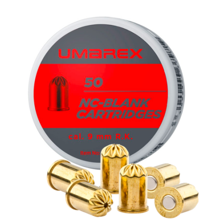 50X Munitions à blanc pour Revolver - UMAREX