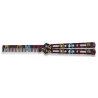 Couteau papillon d'entraînement -  Peigne - Bazooka-shop.fr