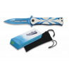 Couteau pliant FOS Rainblue. Lame 8 cm