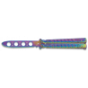 Couteau papillon d'entrainement - Collection Rainbow