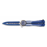 Couteau papillon - Albainox- Aluminium - Franc Maçon - Bazooka-shop.fr