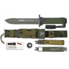 Couteau K25 Thunder II - Camo vert - Lame 17cm