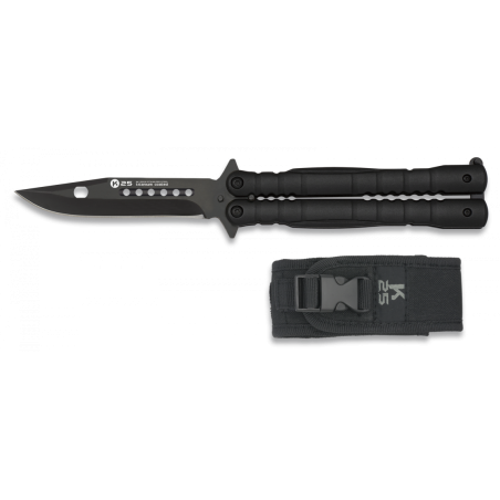 Couteau papillon noir K25 - En promotion et livraison gratuite dés 49,90€
