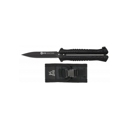 Couteau papillon noir K25 - Promotion / livraison gratuite