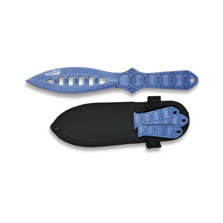 Set 3 couteaux à lancer "Collection Rainblue" - Promotion / Livraison gratuite
