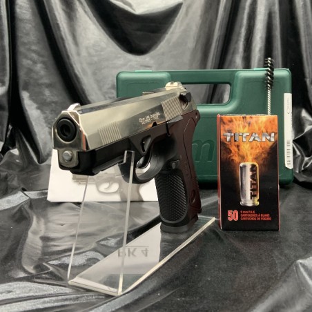 PISTOLET PK4 C9MM PA CHROME