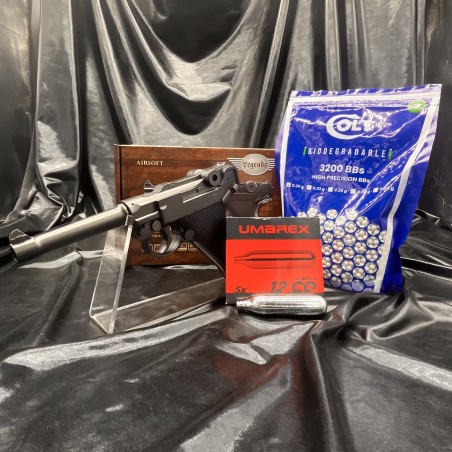 Umarex - Pistolet de légende réplique Luger P08 - Promotion / Livraison gratuite