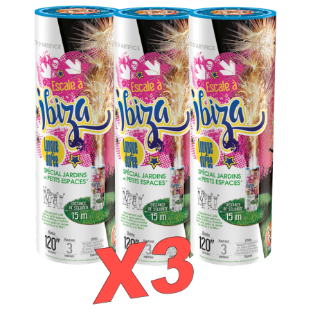 Incroyable "FEU D’ARTIFICE ESCALE À IBIZA"