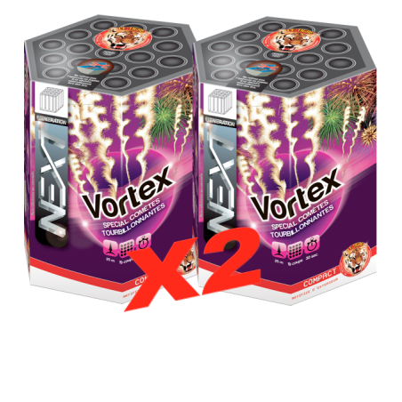 Feu d'artifice compact "Vortex"