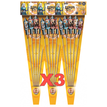 3X Lot Feu D'artifice -...