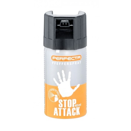 Ultra efficace et pas cher - La BOMBE STOP ATTACK  AUX POIVRE - 40 ML - " PERFECTA "