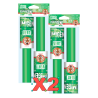 2X Lots de 2 Fumigène à main - Vert intense 45" - Le Tigre