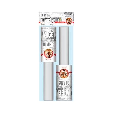 Fumigène à main - Blanc intense 45" - Le Tigre