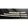 Set 3 Katanas White Dragon-"Katana-Wakizashi-Tanto"