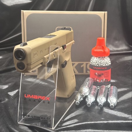 Superbe - GLOCK 19X - Cal. BBs 4.5mm - Coyote