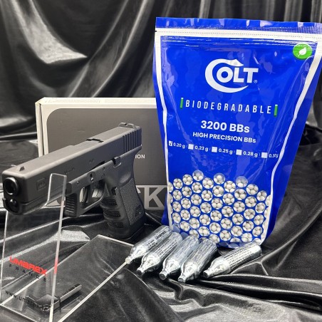 PROMO - Pistolet Airsoft GLOCK17 Blowback avec livraison gratuite