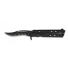 Couteau papillon noir Albainox Flamas.