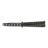 Couteau entrainement - Balisong noir - Entraînement - Albainox