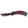 Couteau papillon - "Red eagle" - Albainox