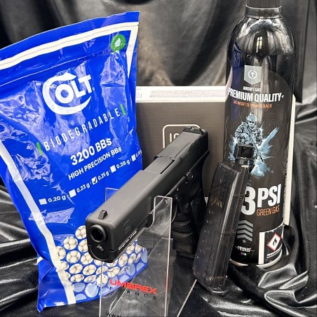 Airsoft - GLOCK 17 Acier fraisé - Cal. BBs 6mm - Umarex