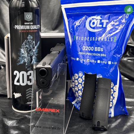 Airsoft - GLOCK 17 - Cal. BBs 6mm - Umarex - Gaz