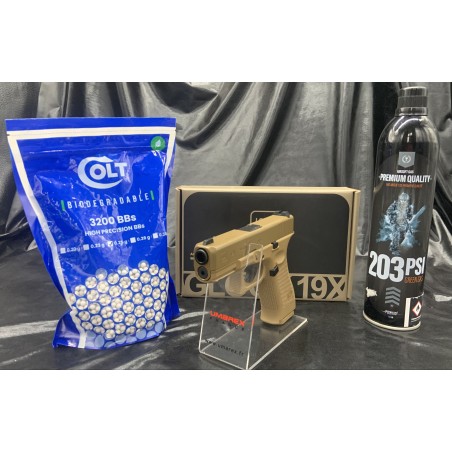 Pistolet - Glock 19X- Calibre BB 6mm - Airsoft