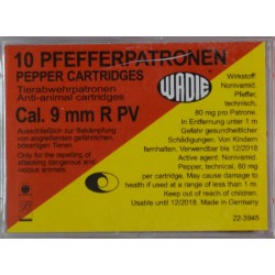 Munitions au poivre "Wadie"...