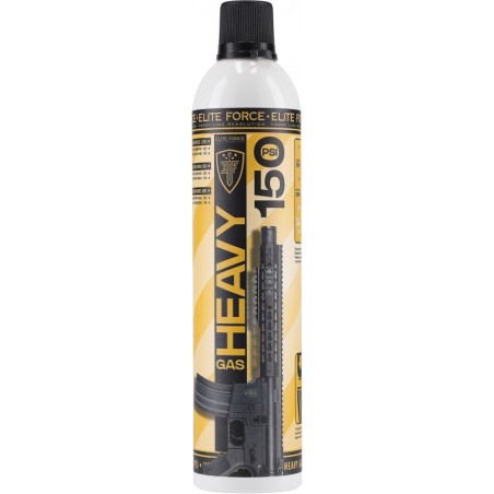 BOMBE GAZ 560 ML ELITE FORCE HEAVY GAS 150 PSI