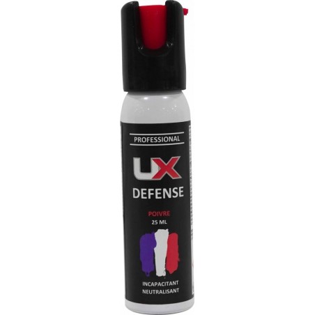 Umarex - BOMBE UX 25ML GEL POIVRE CAPOT 1/4 DE TOUR - Bazooka-shop