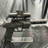 "Pack prêt a tirer" Pistolet Walther - "NIGHTHAWK" - Cal. 4.5mm (.177...