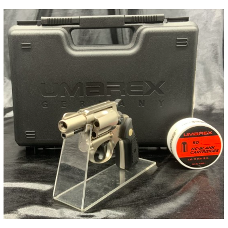 REVOLVER - "SMITH ET WESSON CHIEFS SPECIAL" - CAL 9 MM R.K. - CHROME