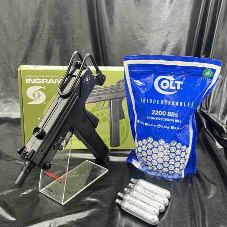 PISTOLET "INGRAM M11" - Cal. 6mm - CO2